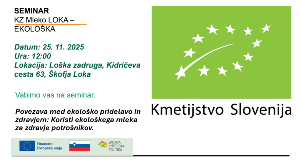 Vabilo na seminar - Ekološka pridelava